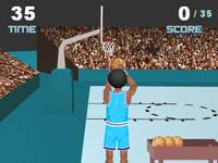 Basket - Jeu de lancer franc en 3D
