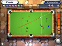Jeu de billard réaliste