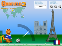 Garfield joue au foot Garfield joue au foot