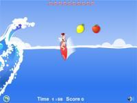 Jeu flash de surf