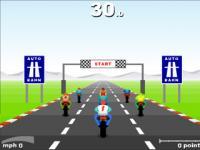 Course de motos