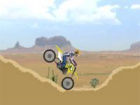 Jeu flash de motocross