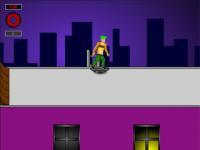 Rooftop skater
