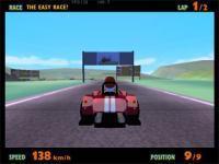 Course de voiture 3d