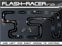 Course de voitures flash