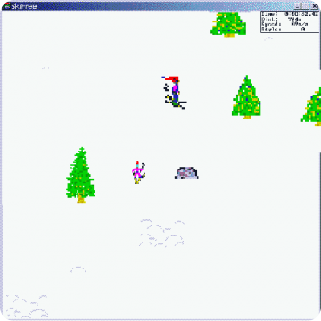 Jeu de Ski Free