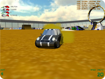 Jeu de cascades autos Stunt Playground